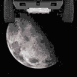 Hummer H2 devant la lune